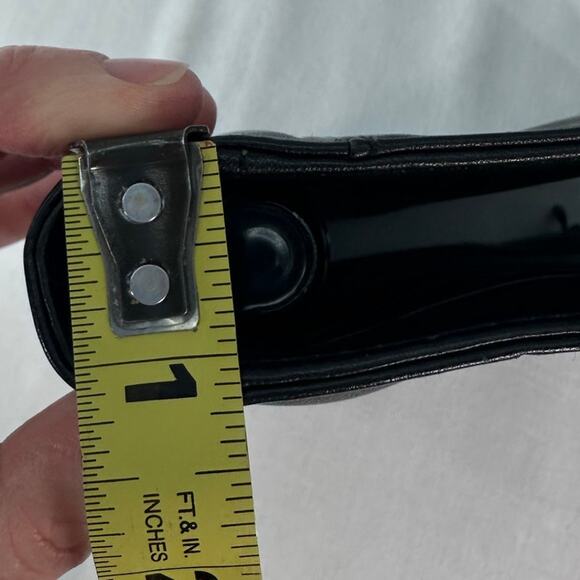 Day-Timer Black Leather 9" Spiral Day Planner Binder Snap Closure Classic - Picture 12 of 13